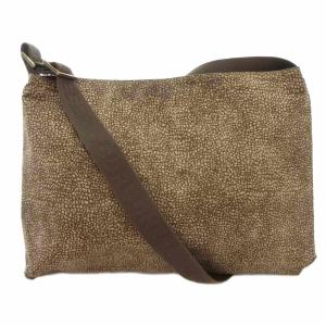 ショルダーバッグ 総柄 茶 ブラウン /AE GY11