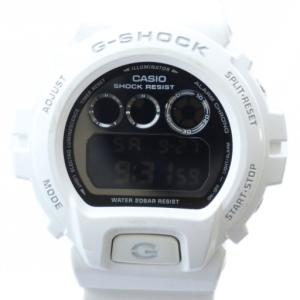 DW-6900 腕時計 ウォッチ クォーツ ロゴ デジタル 白 ホワイト カレンダー付き クロノグラフ