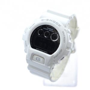 CASIO G-SHOCK DW-6900 腕時計 ウォッチ クォーツ ロゴ デジタル 白 ホワイト カレンダー付き クロノグラフ