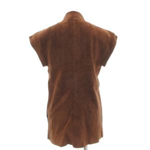 GUCCI 70-80s オールドグッチ スエード レザー シャツ ジャケット 40 ブラウン