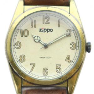 腕時計 ウォッチ クォーツ ラウンド ゴールドカラー 金色 レザーベルト ロゴ /MQ GY11