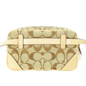 COACH HMP SIG HIP BAG ショルダーバッグ ヒップバッグ ボディバッグ キャンバス レザー 革 シグネチャー