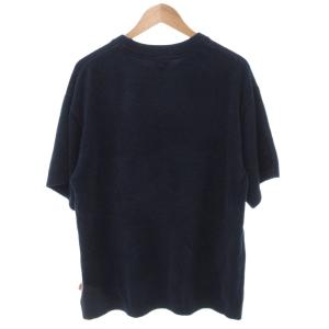 gelato pique オム HOMME peanutsコラボ ルームウェア ナイトウェア パジャマ スヌーピー 半袖 L 紺