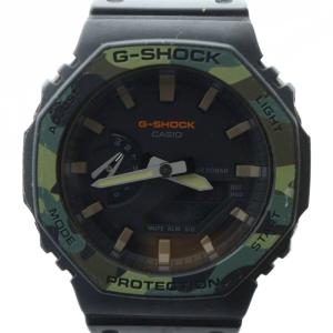 腕時計 ウォッチ クォーツ ロゴ アナデジ 黒 ブラック GA-2100SU GY18 /MQ