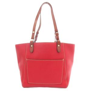 DOONEY&BOURKE ハンドバッグ トート 肩掛け レザー 赤 レッド ロゴ /GV GY18
