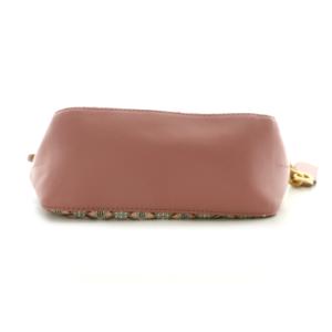 TORY BURCH ハンドバッグ ショルダーバッグ 2WAY 総柄 レザー 皮革 ダブルTロゴ キルティング ピンク 金 ゴールド