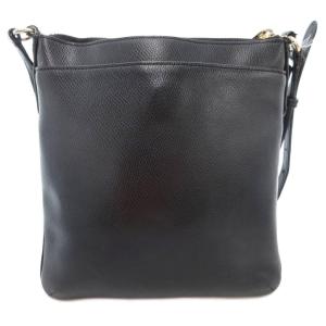 COACH ショルダーバッグ ロゴ レザー 黒 ブラック /AE GY18