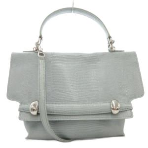 ハンドバッグ ショルダー 2WAY 水色 ライトブルー /AE GY18