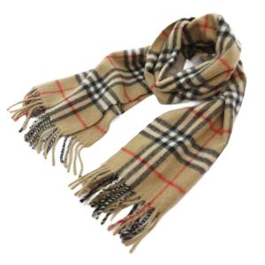 ヴィンテージ マフラー ノバチェック ベージュ