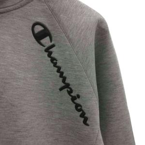 Champion パーカー ジップアップ L グレー C3-SS113