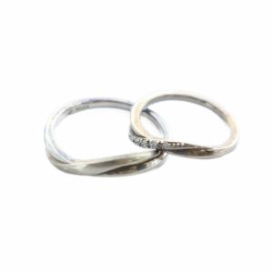 指輪 ペアリング アクセサリー ラインストーン Silver925 ロゴ 8号 16号 シルバー色 GY18