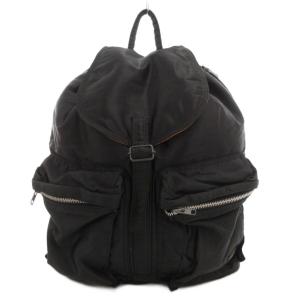 タンカー TANKER リュックサック バックパック デイパック ロゴ ナイロン 黒 ブラック /GV