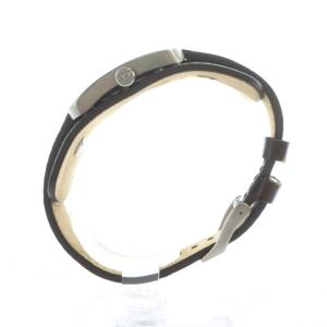 DIESEL DZ-2022 腕時計 ウォッチ クォーツ レザーベルト ロゴ シルバー色 GY18 /MQ