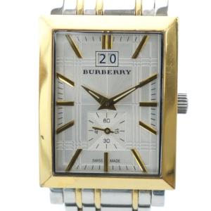 BU1324 腕時計 クォーツ スモセコ デイト カレンダー付き スクエア