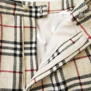 BURBERRY GOLF パンツ スラックス ストレート カシミヤ混 ノバチェック 総柄 スポーツ 大きいサイズ 13 ベージュ