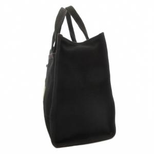 COACH CP158 カーゴ トート CARGO TOTE ハンドバッグ ロゴ刺繍 キャンバス 黒 ブラック /GV