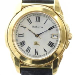 4713-471881 腕時計 クォーツ デイト カレンダー付き 白文字盤 レザーベルト ローマン