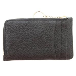 kate spade new york 美品 コインケース 小銭入れ ロゴ リボン レザー 黒 ブラック /AE GY42