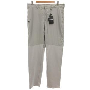 タグ付き イージーパンツ 切替 ロゴ XL グレー /BS GY42