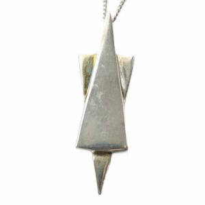 スターオブダビデ ネックレス アクセサリー ペンダント ロゴ Silver925 シルバー色 GY18