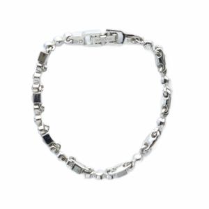 SWAROVSKI ブレスレット アクセサリー ロゴ ラインストーン クリスタル シルバー色 GY11 /MQ