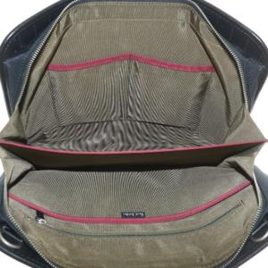 PAUL SMITH ビジネスバッグ ブリーフケース ナイロン レザー ストライプ 黒 ブラック /XZ GY11