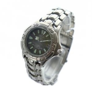 CITIZEN エコドライブ エアダイバー 腕時計 ウォッチ カレンダー付き ソーラー 回転ベゼル シルバー色 7873-H1000