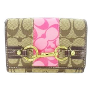 limited edition 二つ折り財布 ウォレット 小銭入れあり キャンバス レザー 革 シグネチャー