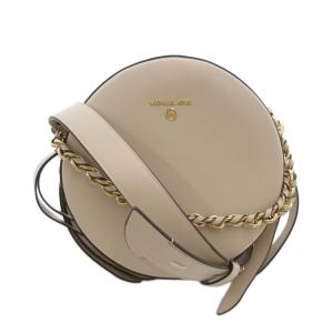 DELANCEY デランシー サークル クロスボディ ミディアム レザー ショルダーバッグ ライトサンドカラー