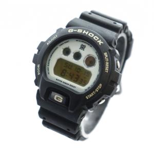 CASIO G-SHOCK DW-6900 阪神タイガース 腕時計 ウォッチ クォーツ デジタル ロゴ カレンダー付き 黒 ブラック
