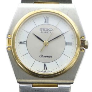 9021-6060 クロノス Chronos 腕時計 ウォッチ クォーツ ロゴ シルバー色 ゴールド色