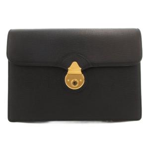 ヴィンテージ クラッチバッグ ノバチェック ブラック