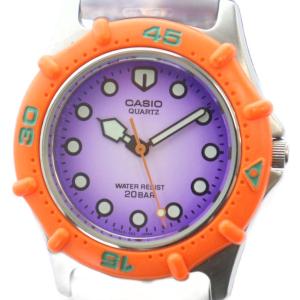 ジャンク品 RKA-704 カジキ ダイバー 腕時計 ウォッチ クォーツ ラバーベルト ロゴ 回転ベゼル