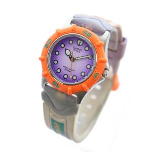 CASIO ジャンク品 RKA-704 カジキ ダイバー 腕時計 ウォッチ クォーツ ラバーベルト ロゴ 回転ベゼル