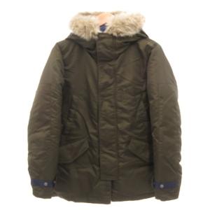ミリタリー ダウンコート MILITARY DOWN COAT モッズコート ロング フード ファイクファー
