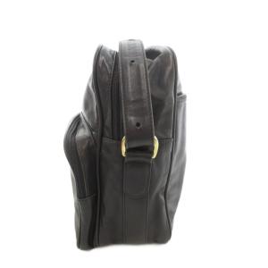 COACH オールドコーチ ヴィンテージ USA製 6129 ショルダーバッグ レザー 革 黒 ブラック /UO GY11