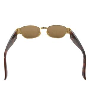 VERSACE サングラス メデューサ ブラウン ゴールドカラー