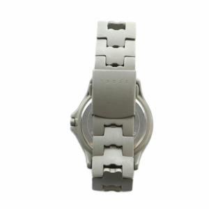GUESS ジャンク品 l80178G3 腕時計 microsteel ウォッチ クォーツ ロゴ シルバー色 GY18