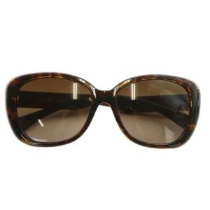 眼鏡 サングラス セルフレーム グラデーション べっ甲柄 ロゴ 5816-140 茶色 ブラウン HC8136