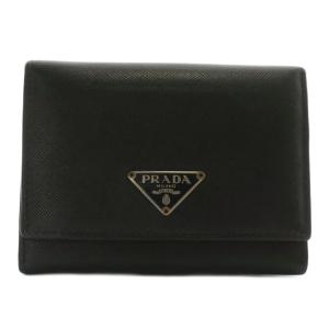 ミニ ウォレット サフィアーノレザー ブラック