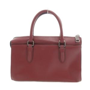 COACH セレーナゴメス ハンドバッグ ショルダー 2WAY レザー ビジュー リボン 赤 レッド 39289 /UO