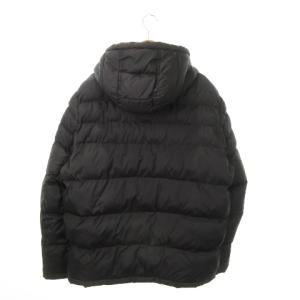 TOMMY HILFIGER 中綿ジャケット フーディ ジップアップ ロゴ L 黒 ブラック /MN4 GY18