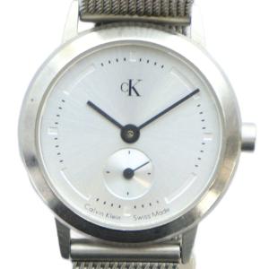 K3331 腕時計 ウォッチ クォーツ ロゴ スモセコ シルバー色 GY11 /MQ