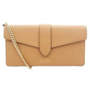 ミニバッグ ショルダー ウォレット チェーンストラップ ロゴ ベージュ系 /UO
