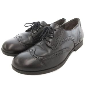 LARAMIE LOW ララミーロー レースアップシューズ 革靴 ウィングチップ 26cm 黒 ブラック