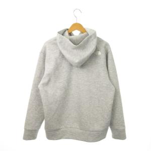 THE NORTH FACE テックエアースウェットワイドフーディ プルパーカー 長袖 ラバーロゴ アウトドア L グレー NT12086