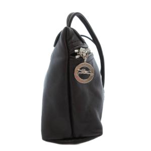 Longchamp プリアージュ キュイール ショルダーバッグ レザー 茶 ブラウン /JS GY18