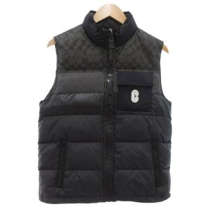 ダウンベスト シグネチャー S ブラック