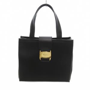 ヴァラ リボン トートバッグ 2WAY ブラック