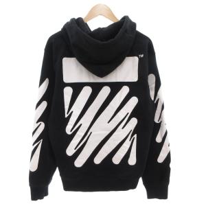 WAVE DIAG SLIM パーカー プルオーバー M ブラック